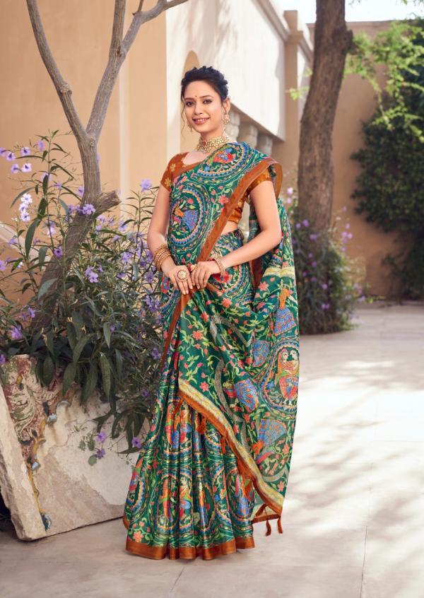 Shvetamber Cani Pattu 2 Fancy Penny Cotton Saree Collection